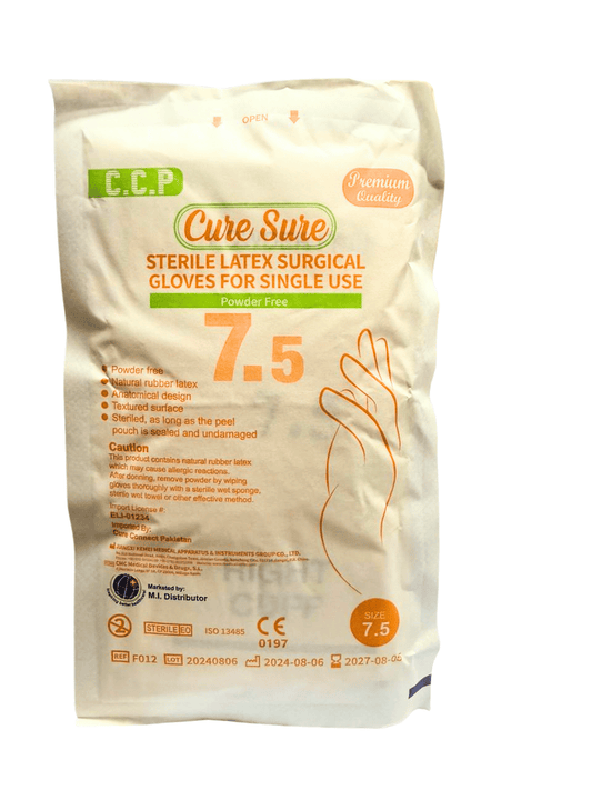 Surgical Gloves 7 and 7.5 size powder free